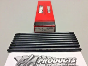 Manley 25156-8 Sweged End 8.900" Long .165" Wall 7/16" 4130 Pushrods Set Of 8 - Picture 1 of 5