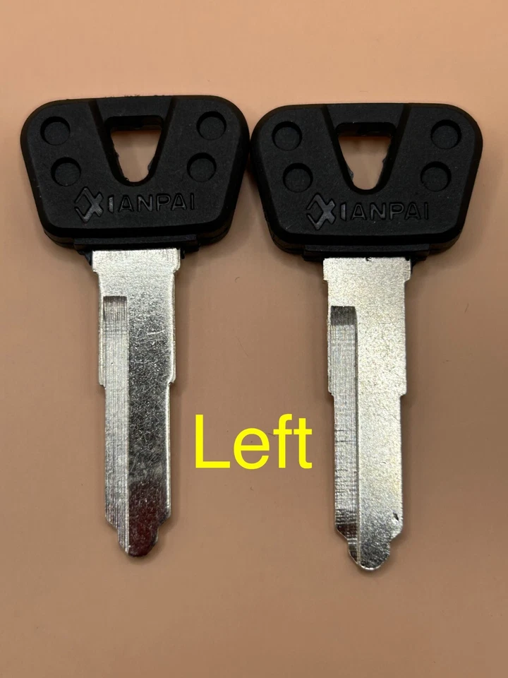 2 Keys Yamaha YZF R1 R6 MT FZ XJR XMAX NMAX XJ Blanks Blade Motorcycle Uncut Key - Image 1 of 1