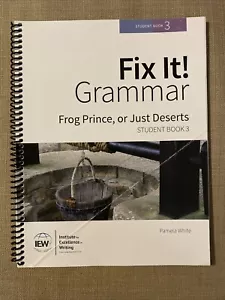 #2 IEW Fix It Grammar, Frog Prince, Or Just Deserts, Student Book, Clean Pages - Picture 1 of 9