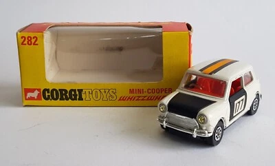 Rare Corgi Toys No. 282, Mini-Cooper Whizzwheels Superb V v N Mint Condition - Image 1 of 4
