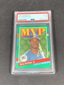Ken Griffey Jr. 1991 Donruss #392, PSA 7 NM, Low Population 20 - Picture 1 of 2