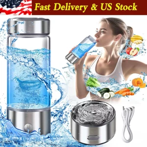 Portable Hydrogen Water Bottle Hydrogen Aqua Daily Equivalently Anti-Oxidant USA - Picture 1 of 11