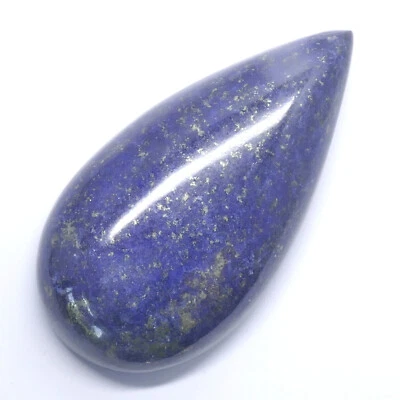 Grosser CABOCHON  TROPFEN ~*~ LAPISLAZULI ~*~ aus Afghanistan  ca. 75mm - Bild 1 von 4
