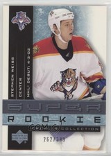 2001-02 Upper Deck Premier Collection /399 Stephen Weiss #63 Rookie RC