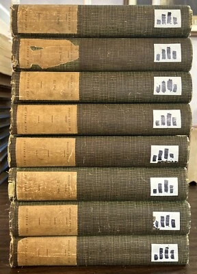 The Life & Strange Adventures of Robinson Crusoe 8 Vol Set, De Luxe Ed. 1903 - Image 1 of 4