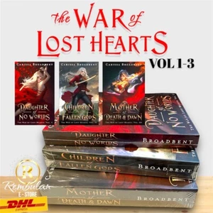 The War of Lost Hearts English Novel Complete Set Vol 1-3 Carissa Broadbent New - Imagen 1 de 13