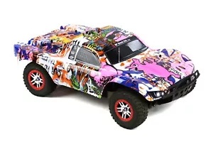 Custom Body Graffiti Pink Pig for ProSC10 1/10 Slash Truck Car Shell Cover 1:10 - Picture 1 of 6