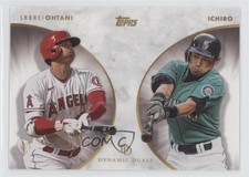 2022 Topps On Demand Dynamic Duals Shohei Ohtani Ichiro Suzuki Ichiro #13