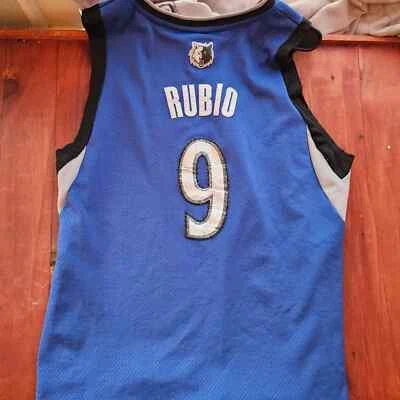 Adidas Vintage Retro Ricky Rubio Minnesota Timberwolves Big and Tall Jersey XL+2 - Image 1 of 4