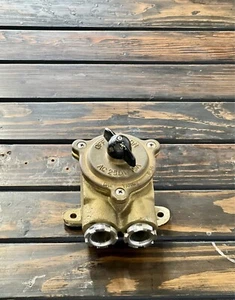 Daeyang Rotary Switch & Socket Marine Old Vintage Industrial Brass Switch- Korea - Picture 1 of 14
