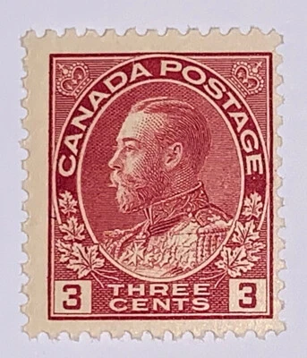 Sellos de viaje: estampillas de Canadá de 1912-1925 # 109, valor OG H Scott $17,00 Foto 1 de 4
