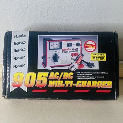 Hobbico AC/DC Multi Charger 905 Vtg NOS New HCAP0150 Peak Detection - Image 1 of 4