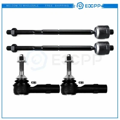 Kit de 4 eslabones de extremo de barra de amarre exterior interior delantero para Ford Taurus Mercury Sable 2009 Foto 1 de 4