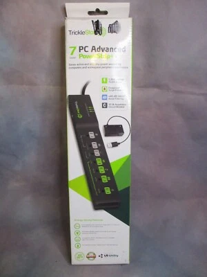 TrickleStar 7 Outlet PC Advanced PowerStrip w/Motion Sensing Technology *NEW* - Image 1 of 4