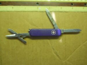 Retired Wenger  Esquire Swiss Army knife in  rare purple