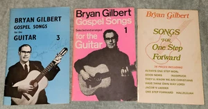 Bryan Gilbert - Gospel Songs for Guitar - 3 Books Lot - 1 Signed on Cover - Imagen 1 de 3