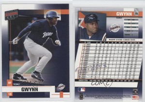 2002 Donruss Fan Club Tony Gwynn #19 HOF