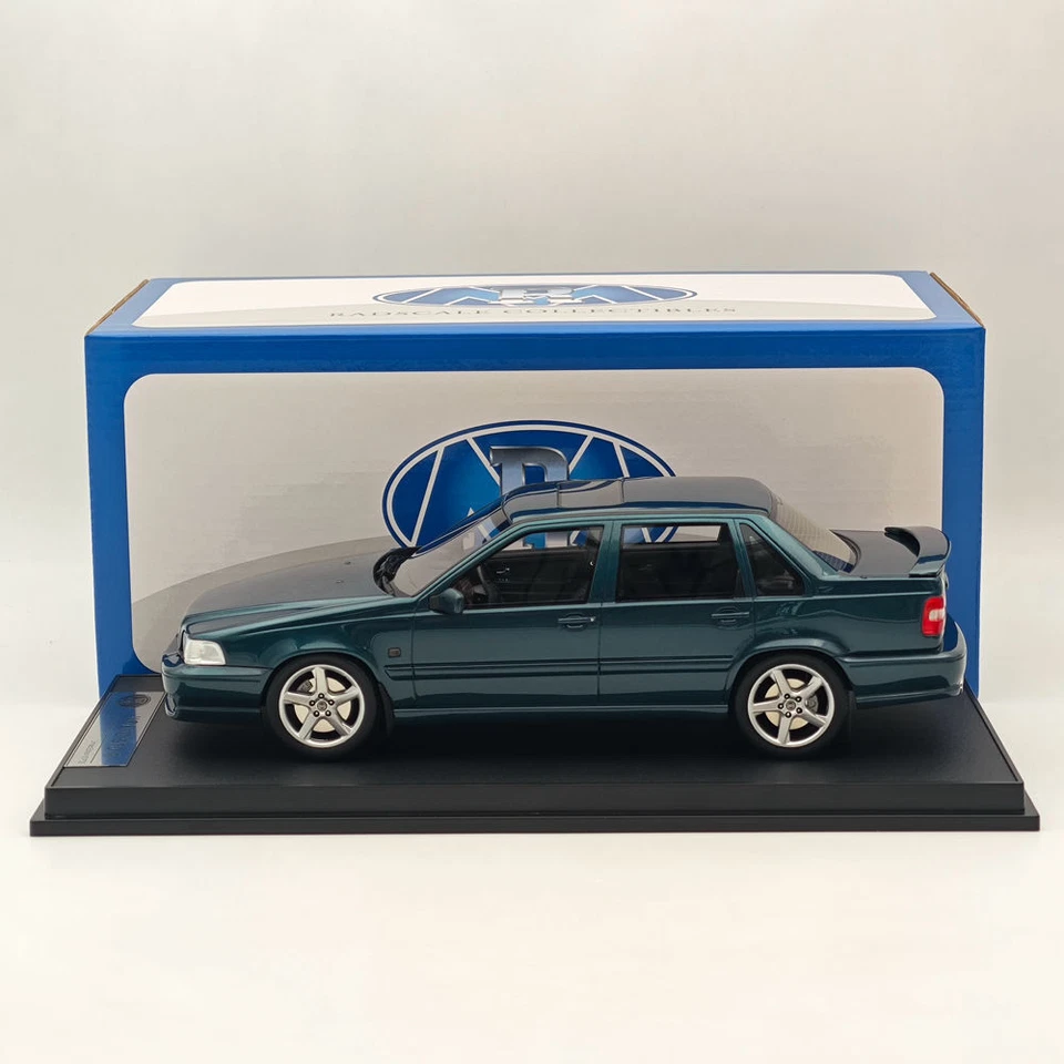 RAM Collectibles 1:18 VOLVO S70R 1998 RM-0011 Resin Model Car Limited Green - Immagine 1 di 4