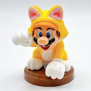 Cat Mario Super Mario 3D World Neko Mini Figure Choco Egg Japan Furuta Anime F/S - Picture 1 of 10