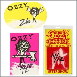 Ozzy Osbourne 80er/90er Jahre Sammlung von Pässen - Bild 1 von 2