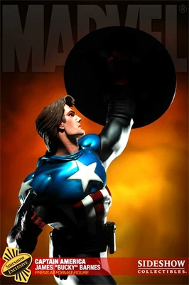 SIDESHOW EXCLUSIVO CAPITÁN AMERICA AVENGERS JAMES BUCKY BARNES BARCO SELLADO #004 Foto 1 de 3