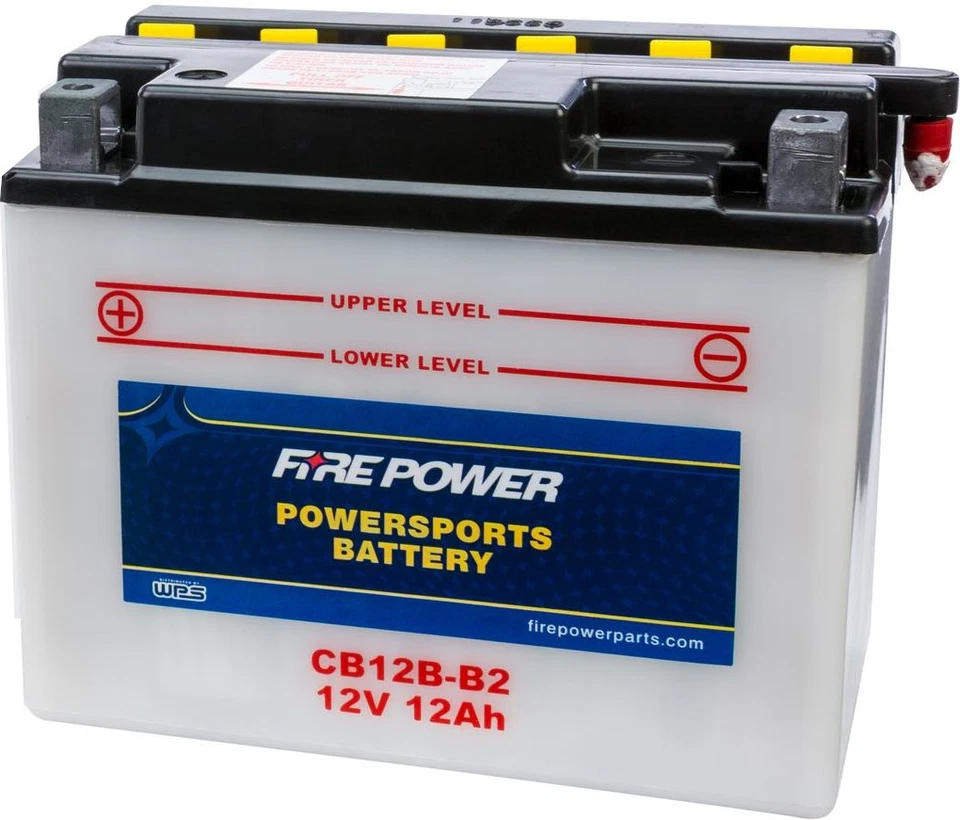 WPS Fire Power CB12B-B2 Battery CB12B-B2 for Suzuki/Yamaha GS450/GS300/Big Wheel Foto 1 de 1