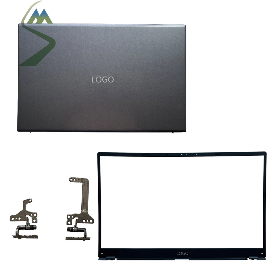 Nueva cubierta trasera LCD + bisel + bisagras gris para ASUS VivoBook V5000F X512 X512U EE. UU. Foto 1 de 4