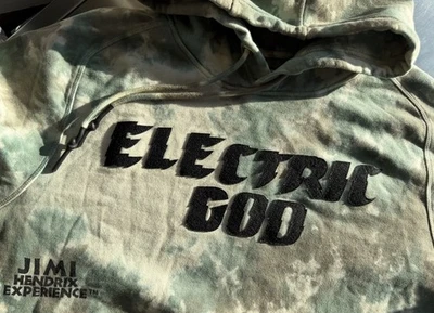 Sudadera con capucha grande para hombre ~ PRPS Forte x Jimi Hendrix Electric God Tie Dye Foto 1 de 4
