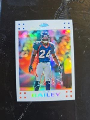 2007 Topps Chrome - Champ Bailey #TC36 White Refractor /869 - Image 1 of 2