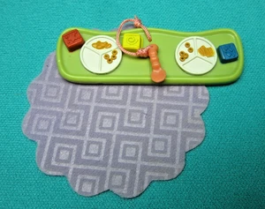 FISHER PRICE LOVING FAMILY KITCHEN REPLACEMENT RUG AND HIGHCHAIR TRAY  - L--86 - Picture 1 of 2