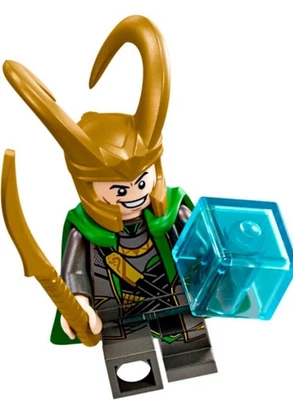NUEVO LEGO Marvel EXCLUSIVO LOKI Minifigura CON BLÁSTER / PERSONAL 🔥 JUEGO DE VENGADORES Foto 1 de 4