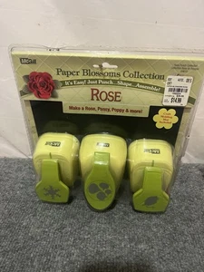 McGill Paper Blossoms Collection Rose Pansy Poppy New Punches - Picture 1 of 5