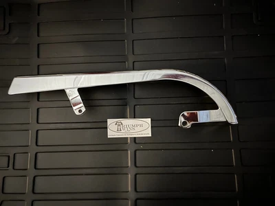 Harley FXDB  OEM Chrome Rear Belt Guard 60293-90A - Image 1 of 3