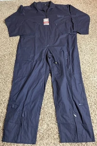 Rothco Flight Suit 5XL Navy Blue Tactical Jumpsuit Coveralls #75190 NWT - Picture 1 of 7
