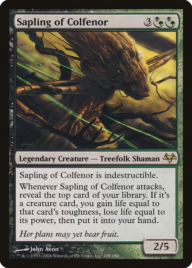 Sapling of Colfenor 128 LP Normal Eventide MTG EN - Image 1 of 1