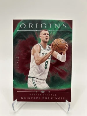 Kristaps Porzingis - Maroon - #85/115 - 2024 Panini Origins Basketball - image 1 of 4