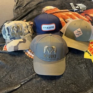 Kuiu Mütze Herren Einheitsgröße oliv Kappe Strapback 4 Stück ultraleicht Jagd Logo Widder - Bild 1 von 9