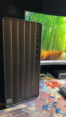 HP Envy TE01 Desktop Intel i7-10700 2.90GHz 16GB RAM 512GB SSD Win 11 Home - Image 1 of 4