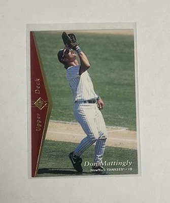 1995 SP Don Mattingly card #175 New York Yankees - Image 1 of 2