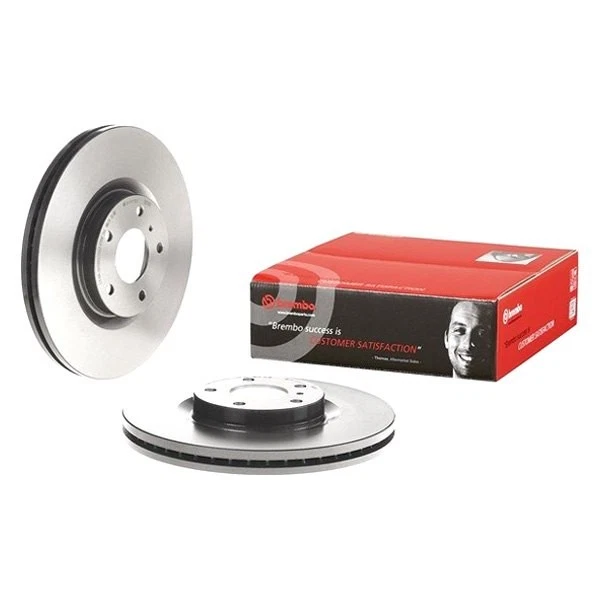 For Nissan Altima 05-06 Brembo UV Coated Series Plain Vented Front Brake Rotor Foto 1 de 4