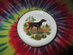 KAISER W.ALEMANIA PERRO CAZA PUNTERO PORCELANA 4" MINI PLATO MONTAÑA RUSA-NUEVO-SIN RESERVA - Imagen 1 de 3