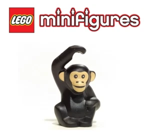 LEGO® Schimpanse Tier Schwarz Chimpanzee Affe Ape Animal Land NEU  - Bild 1 von 1