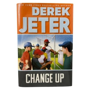 Derek Jeter Signed Change Up Hard Cover Book Authentic Autograph - Picture 1 of 4