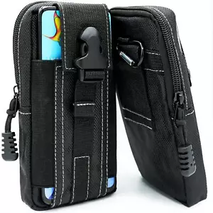 Universal Smartphone Handy Gürtel Tasche Hülle Schutzhülle Case Clip Etui Nylon - Bild 1 von 7