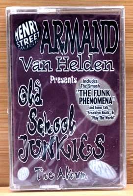 ARMAND VAN HELDEN - OLD SCHOOL JUNKIES -  FACTORY SEALED CASSETTE - Image 1 of 3