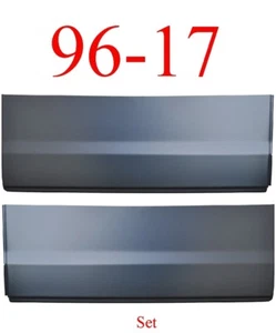 Juego inferior puerta trasera Chevy Express 96 17, revestimiento, GMC Savana, par, ambos lados - Imagen 1 de 10