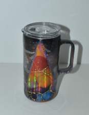 Gypsy Road Epoxy Art Custom Design Colorful Stone Handled Travel Tumbler Cup