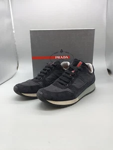 Prada Black Calature Donna Trainers, In Box - Size 41EU - Picture 1 of 11