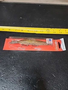Norman Deep Runner DR2 Gelcoat 4 1/2" Brown Trout - Picture 1 of 5
