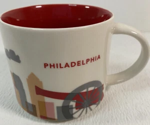 Starbucks You Are Here Collection Coffee Mug *Philadelphia* 14 Oz - Picture 1 of 5